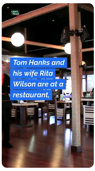 Tom Hanks & Rita Wilson at Dinner 🥗🥩 